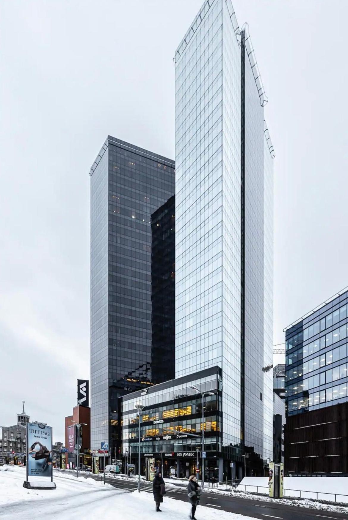 公寓 Skyresidence Amazing Luxury View High23f 塔林